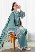 Cross Stitch | Cotton Satin 25 | SAGE LOOM by Cross Stitch - Designer Dress  - Type : Ladies Clothes - Available at Libayah - 100% Original 