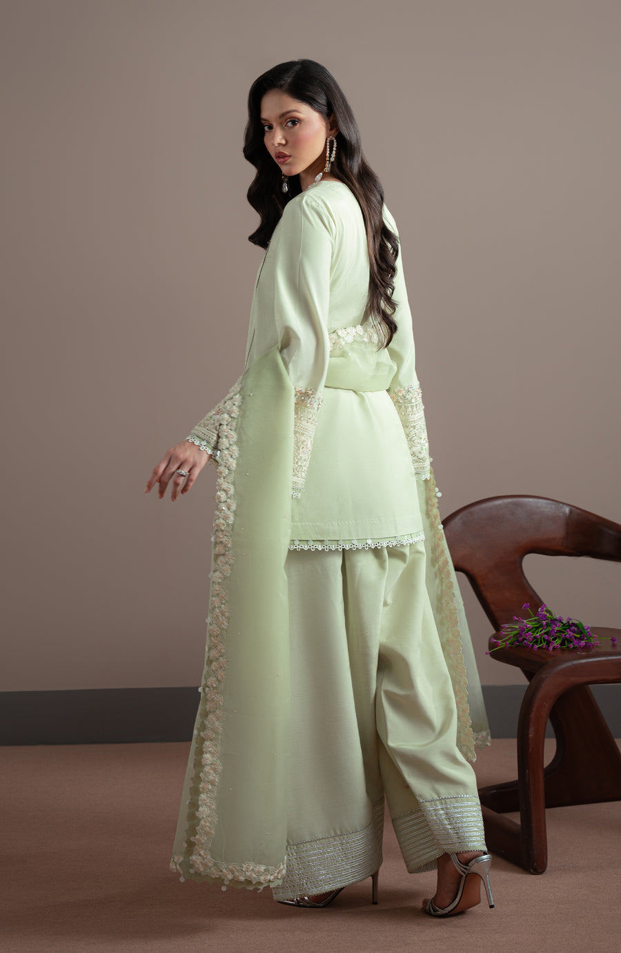 Fabiha Fatima | Elvin Pret Wear | SAGE by Fabiha Fatima - Designer Dress  - Type : Ladies Clothes - Available at Libayah - 100% Original 