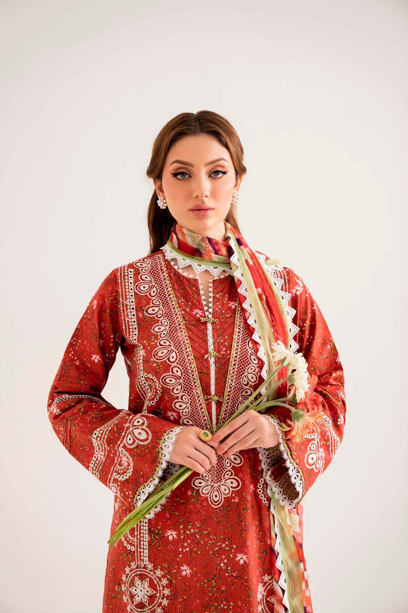 Sable Vogue | Lila Summer Lawn 24 | SAL-01-24 by Sable Vogue - Designer Dress - Type: Ladies Clothes - Available at Libayah - 100% Original