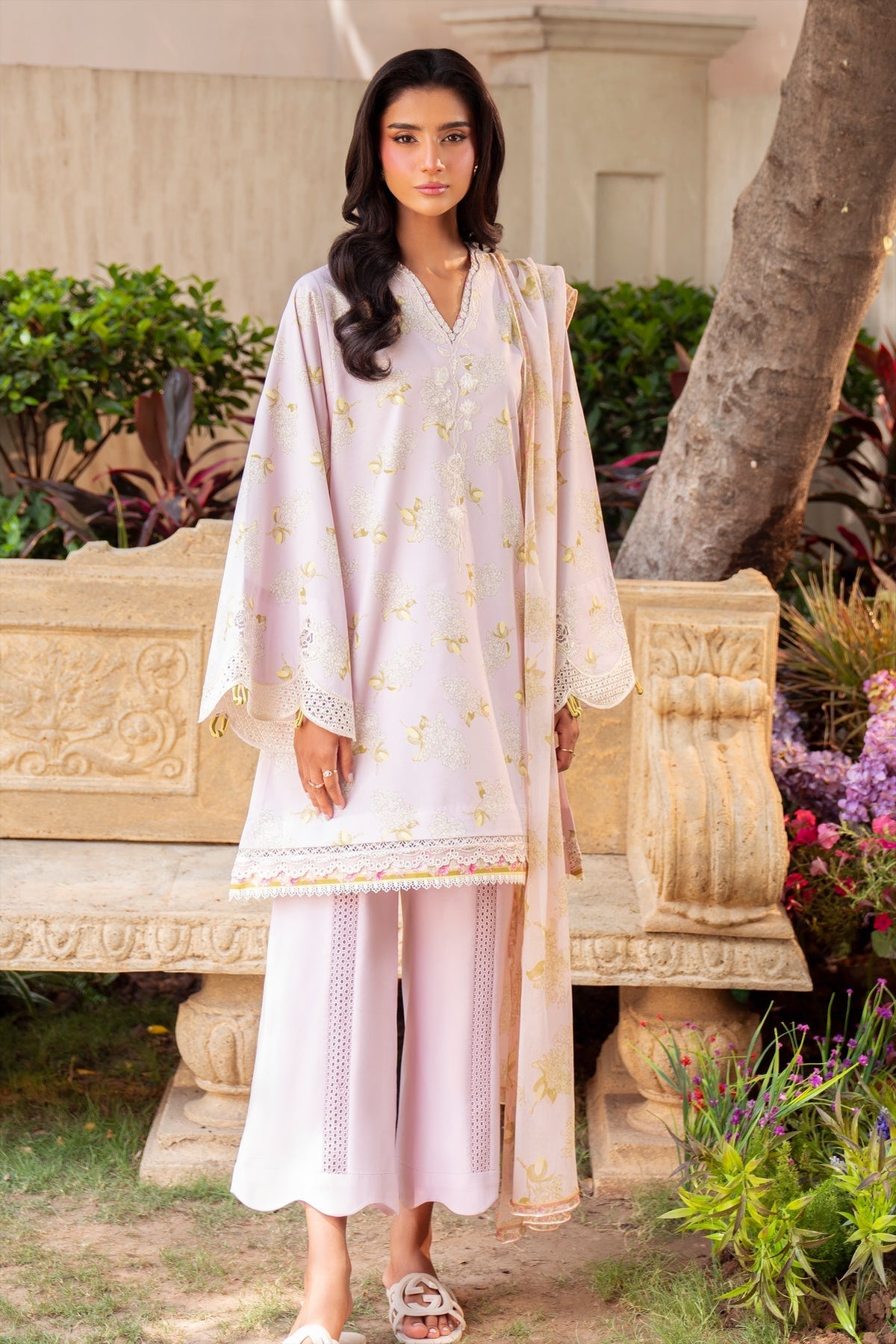 Sable Vogue | Lila Lawn 25 | SAL-02-25 by Sable Vogue - Designer Dress - Type: Ladies Clothes - Available at Libayah - 100% Original