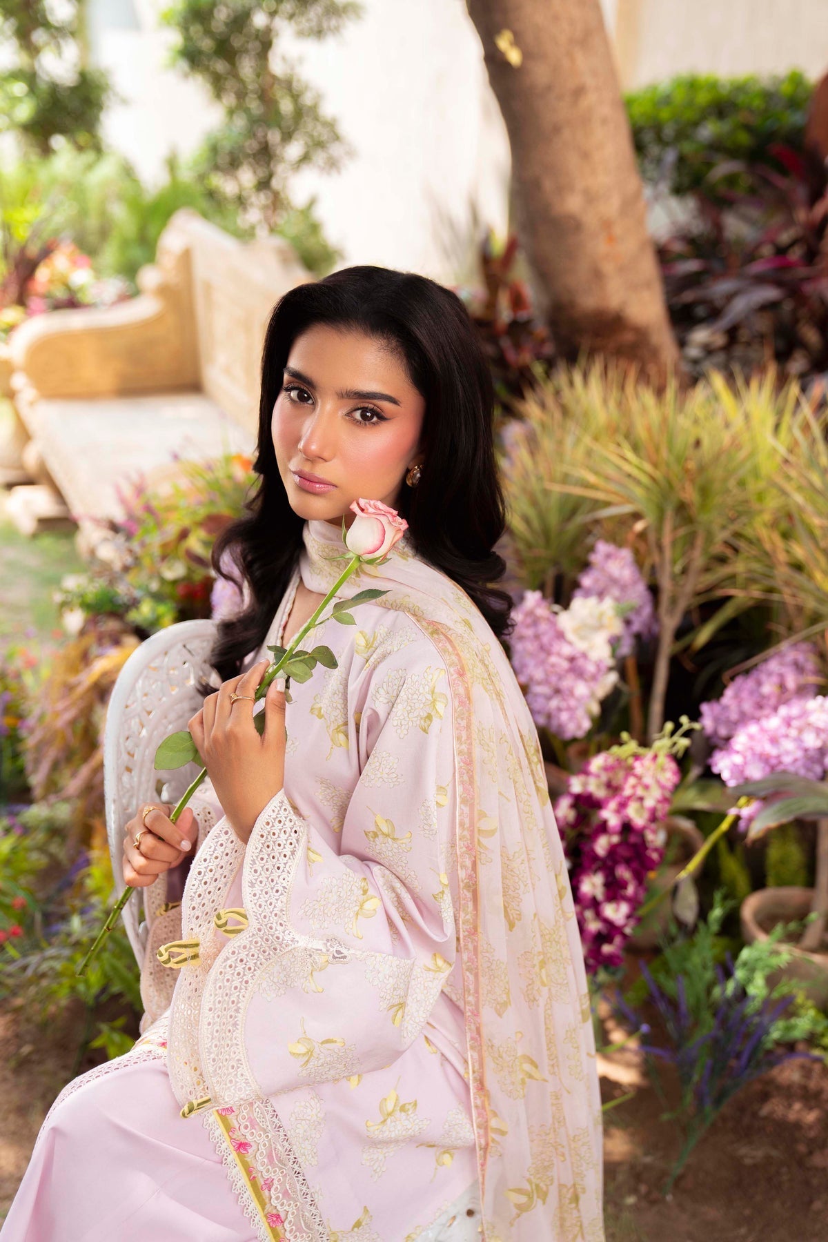 Sable Vogue | Lila Lawn 25 | SAL-02-25 by Sable Vogue - Designer Dress - Type: Ladies Clothes - Available at Libayah - 100% Original