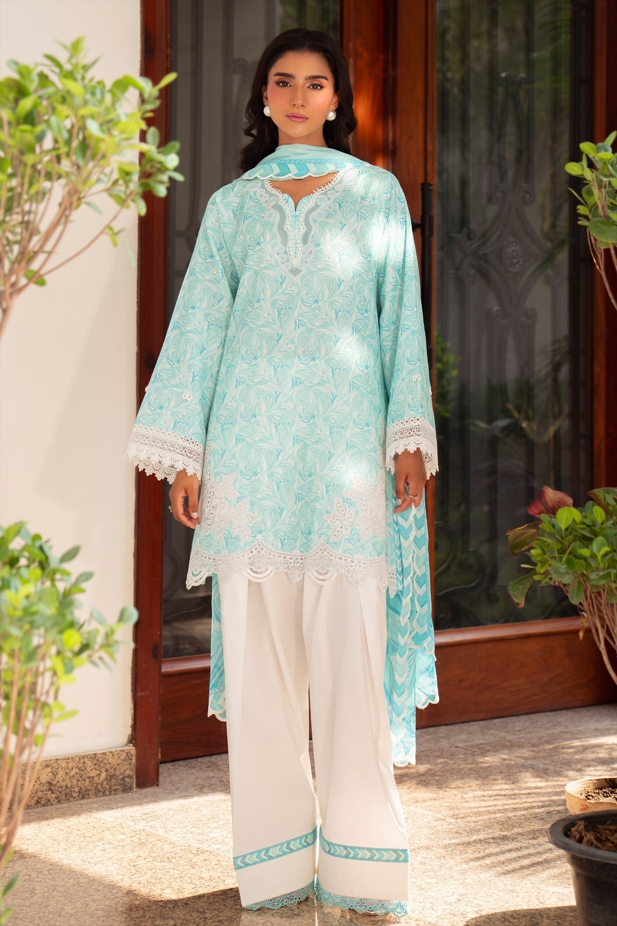 Sable Vogue | Lila Lawn 25 | SAL-06-25 by Sable Vogue - Designer Dress - Type: Ladies Clothes - Available at Libayah - 100% Original