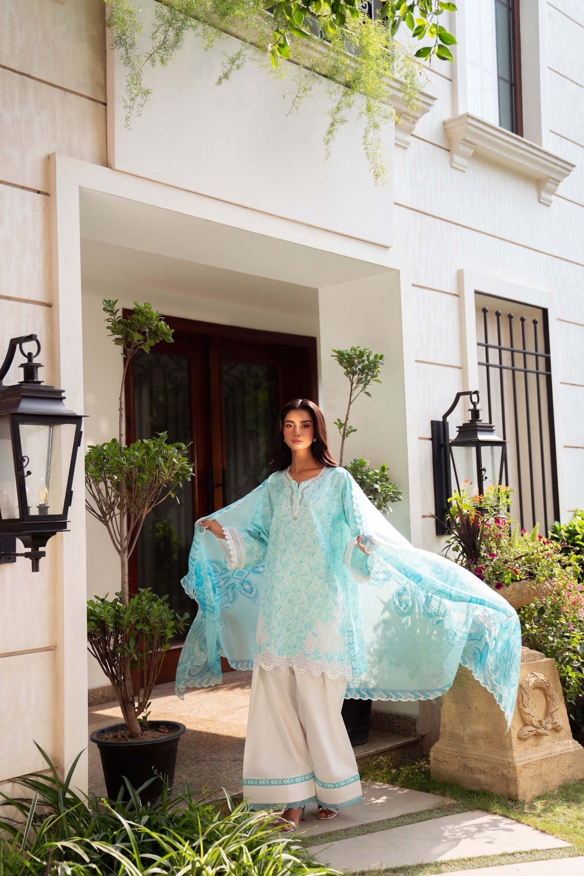 Sable Vogue | Lila Lawn 25 | SAL-06-25 by Sable Vogue - Designer Dress - Type: Ladies Clothes - Available at Libayah - 100% Original