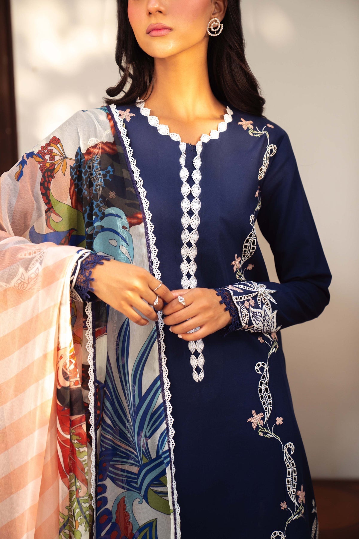 Sable Vogue | Lila Lawn 25 | SAL-07-25 by Sable Vogue - Designer Dress - Type: Ladies Clothes - Available at Libayah - 100% Original