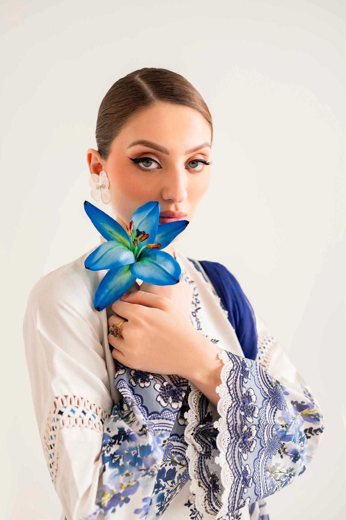 Sable Vogue | Lila Summer Lawn 24 | SAL-08-24 by Sable Vogue - Designer Dress - Type: Ladies Clothes - Available at Libayah - 100% Original