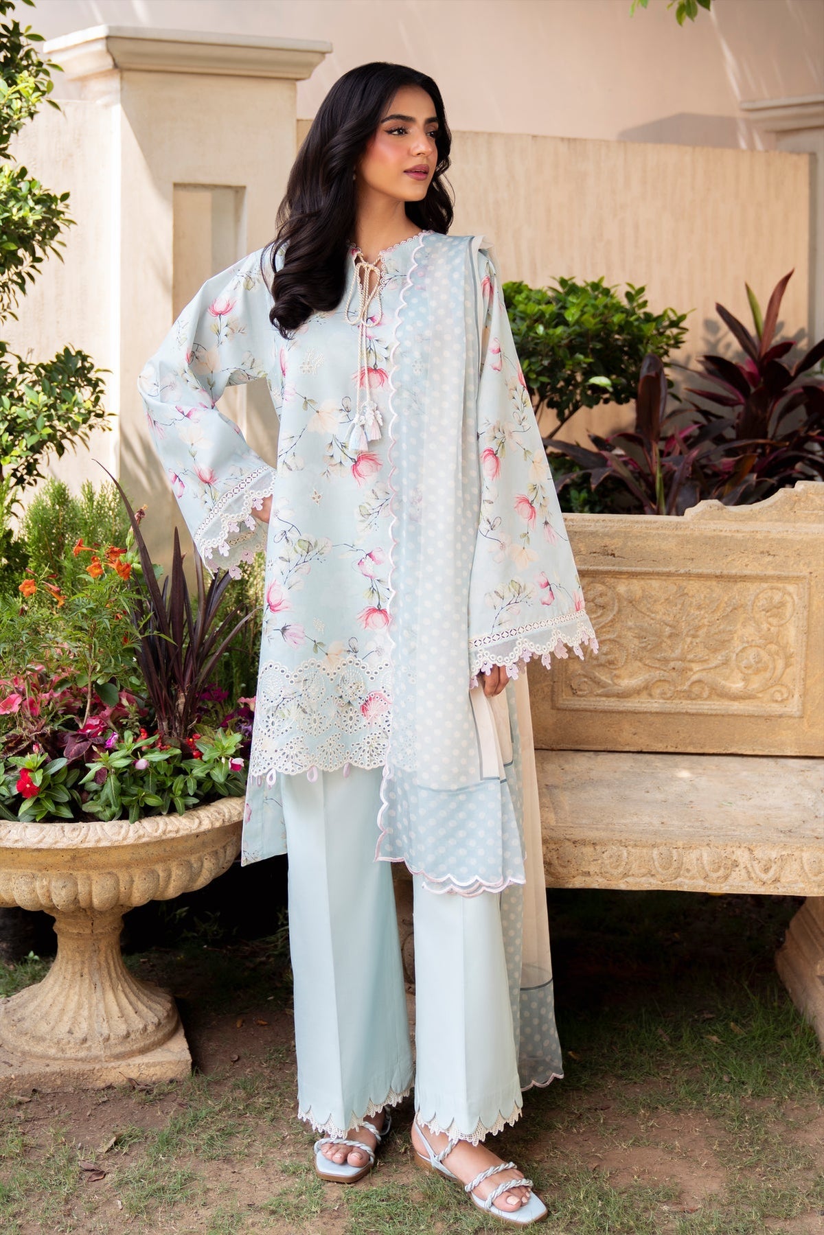 Sable Vogue | Lila Lawn 25 | SAL-09-25 by Sable Vogue - Designer Dress - Type: Ladies Clothes - Available at Libayah - 100% Original