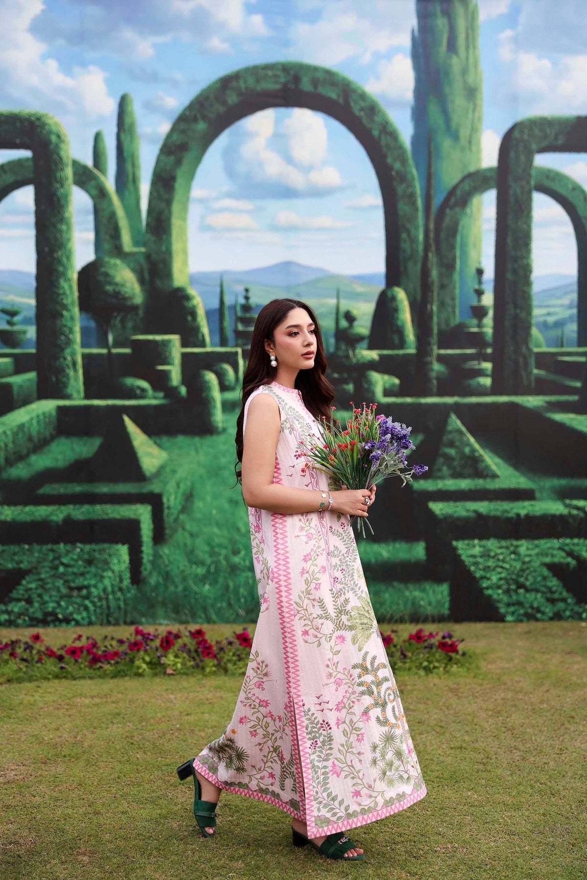 Sable Vogue | Sorae 26 | MOANA PINK by Sable Vogue - Designer Dress  - Type : Ladies Clothes - Available at Libayah - 100% Original 