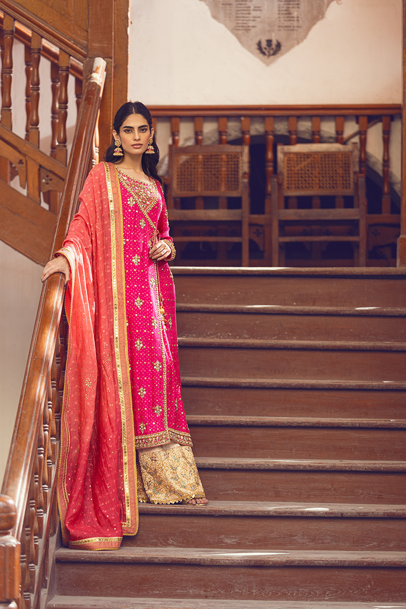 Sana Abbas | Wedding Formals | SAMAR by Sana Abbas - Designer Dress - Type: Ladies Clothes - Available at Libayah - 100% Original