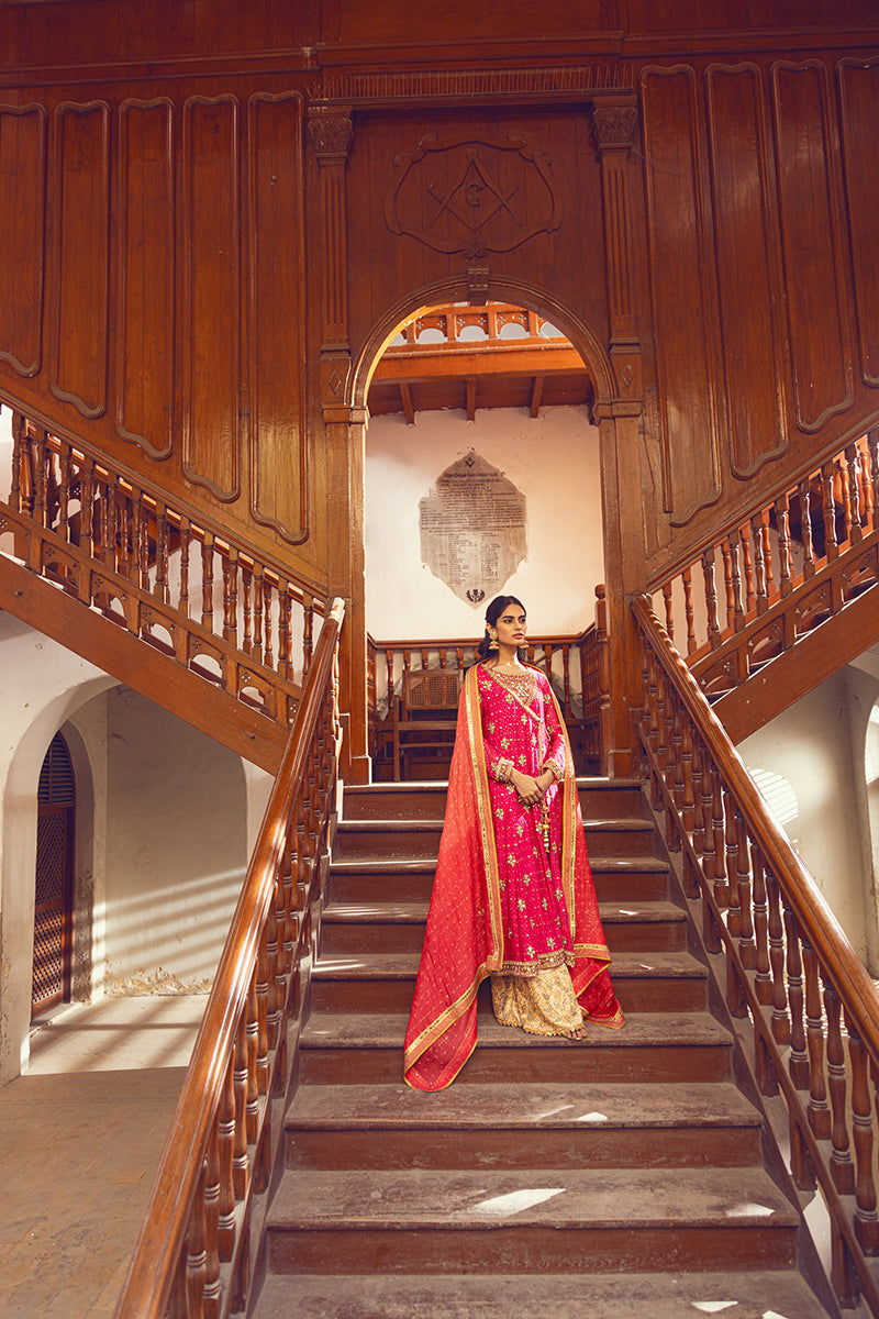 Sana Abbas | Wedding Formals | SAMAR by Sana Abbas - Designer Dress - Type: Ladies Clothes - Available at Libayah - 100% Original