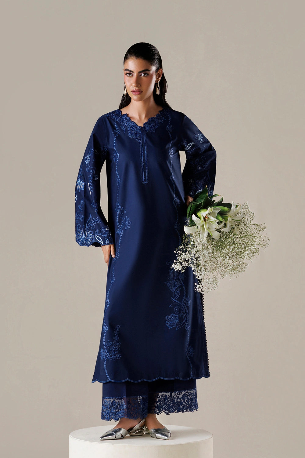 Azure | Chic Essentials | Sapphire Babe by Azure - Designer Dress  - Type : Ladies Clothes - Available at Libayah - 100% Original 