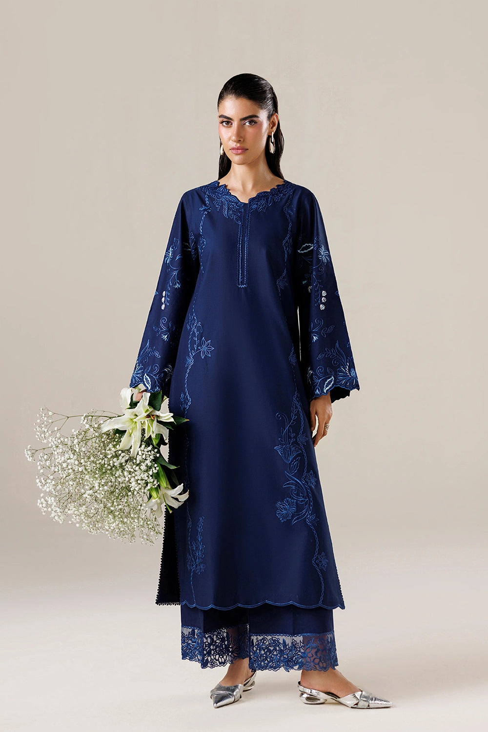 Azure | Chic Essentials | Sapphire Babe by Azure - Designer Dress  - Type : Ladies Clothes - Available at Libayah - 100% Original 