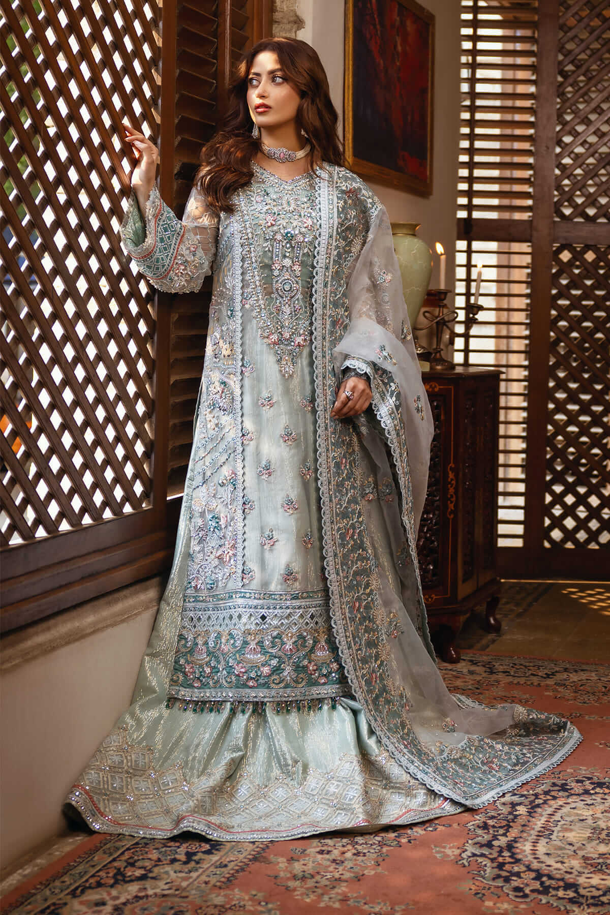 Imrozia Premium | Sajal Bridal Collection | SB-25 Inara by Imrozia Premium - Designer Dress - Type: Ladies Clothes - Available at Libayah - 100% Original
