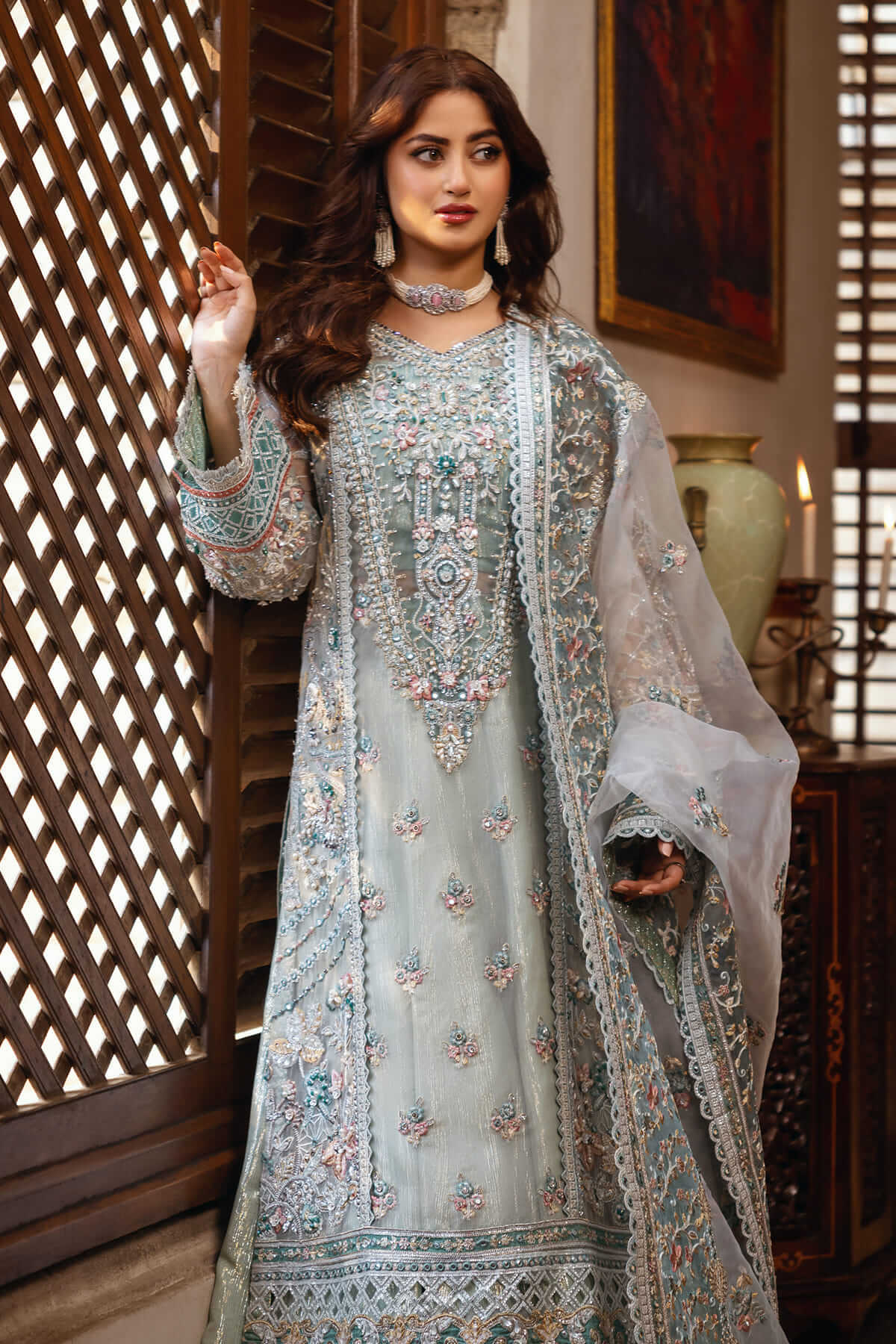 Imrozia Premium | Sajal Bridal Collection | SB-25 Inara by Imrozia Premium - Designer Dress - Type: Ladies Clothes - Available at Libayah - 100% Original