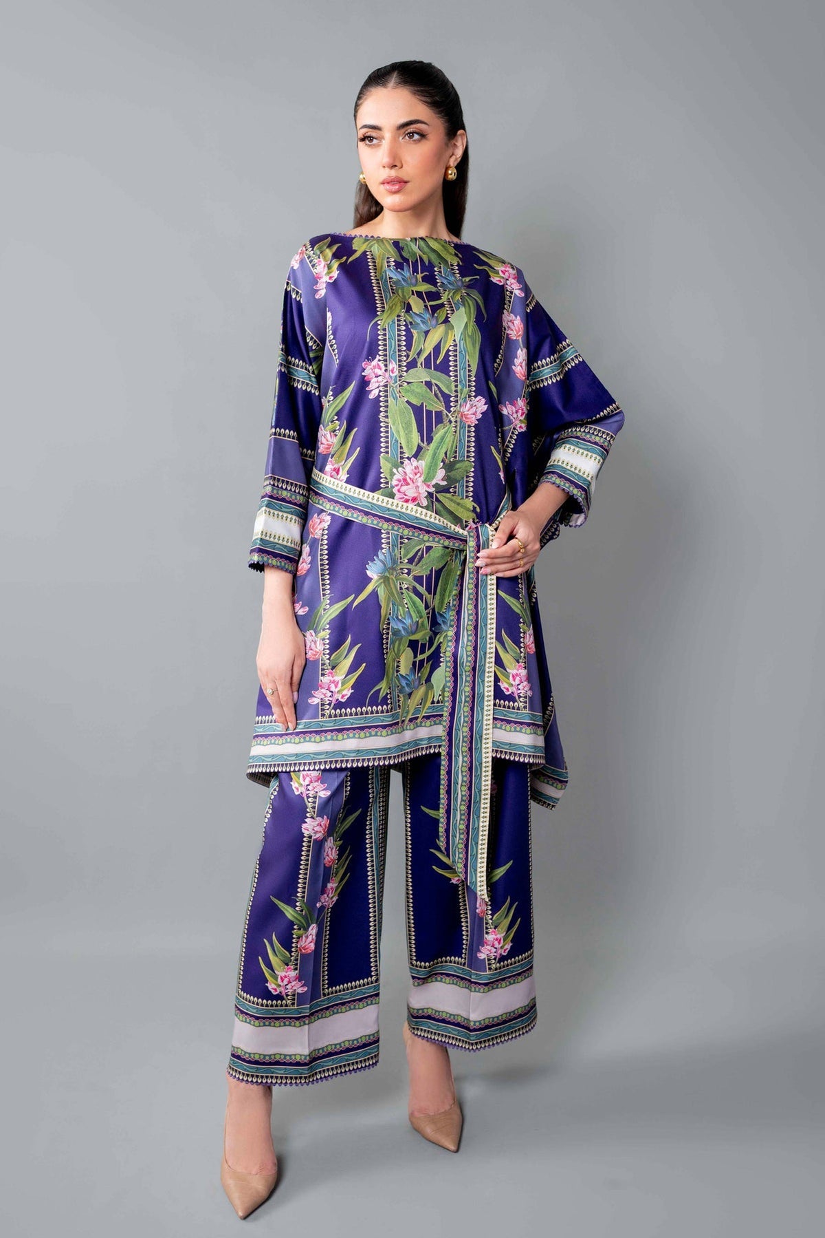 Sable Vogue | Co ords Sets | Scs-P6-2 by Sable Vogue - Designer Dress  - Type : Ladies Clothes - Available at Libayah - 100% Original 