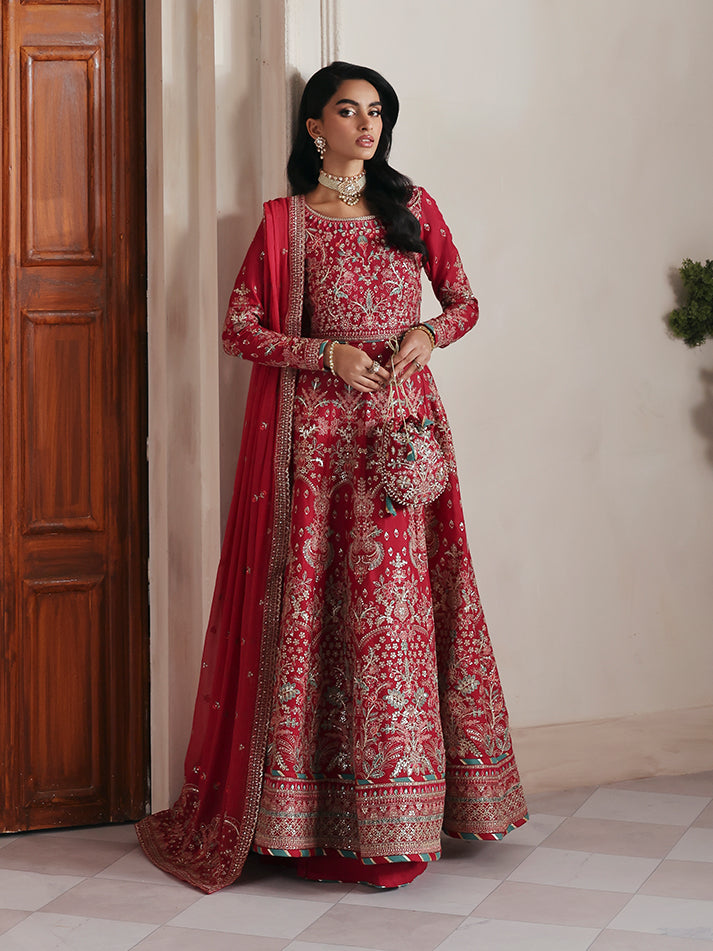 Serosia – authentic Pakistani formal dress from the Gulaal Serica Raw Silk collection for women in the UK