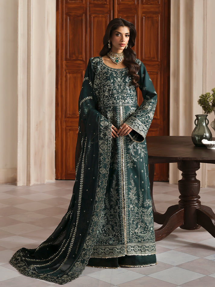 Seraphine – authentic Pakistani formal dress from the Gulaal Serica Raw Silk collection for women in the UK