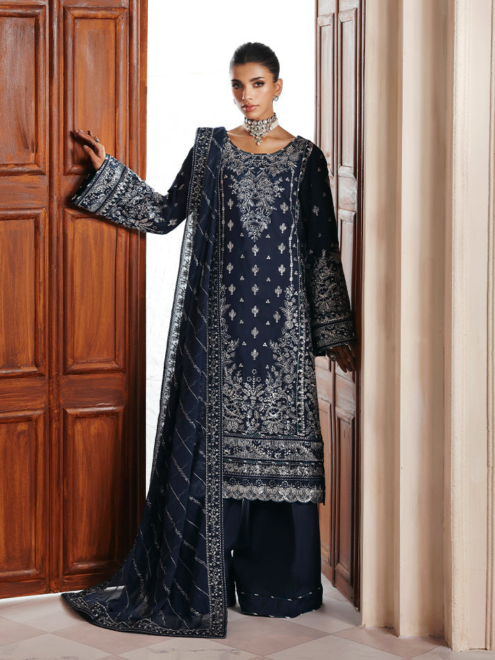 Saphira – authentic Pakistani formal dress from the Gulaal Serica Raw Silk collection for women in the UK