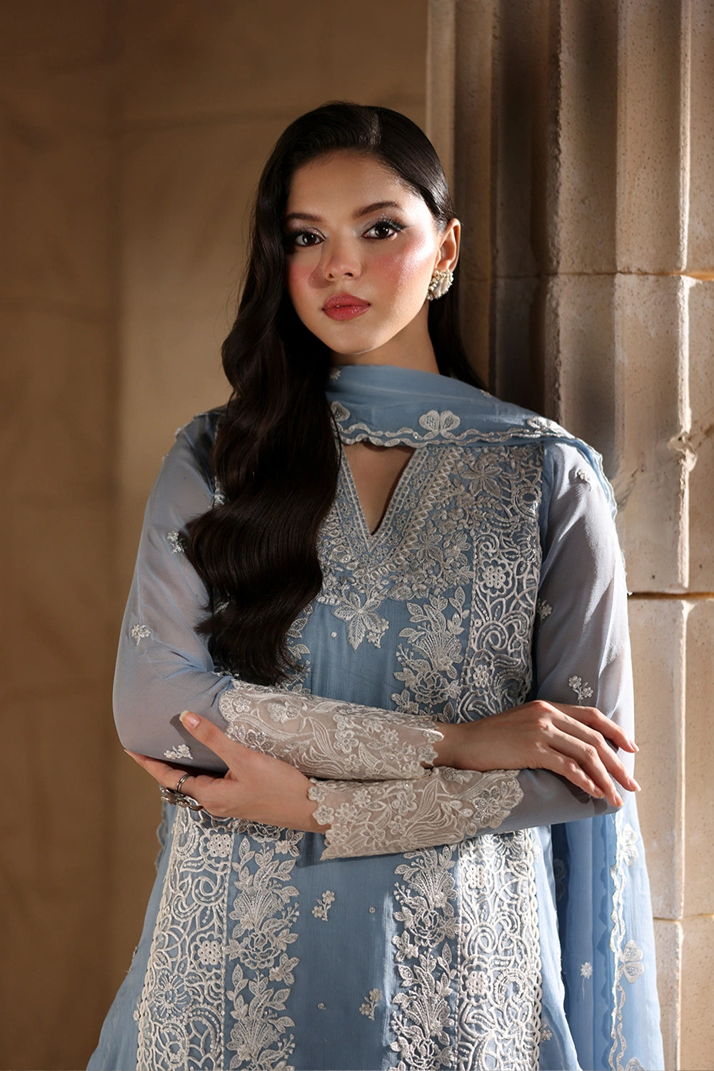 Azure | Luxe Formals | Serenite by Azure - Designer Dress - Type : Ladies Clothes - Available at Libayah - 100% Original 