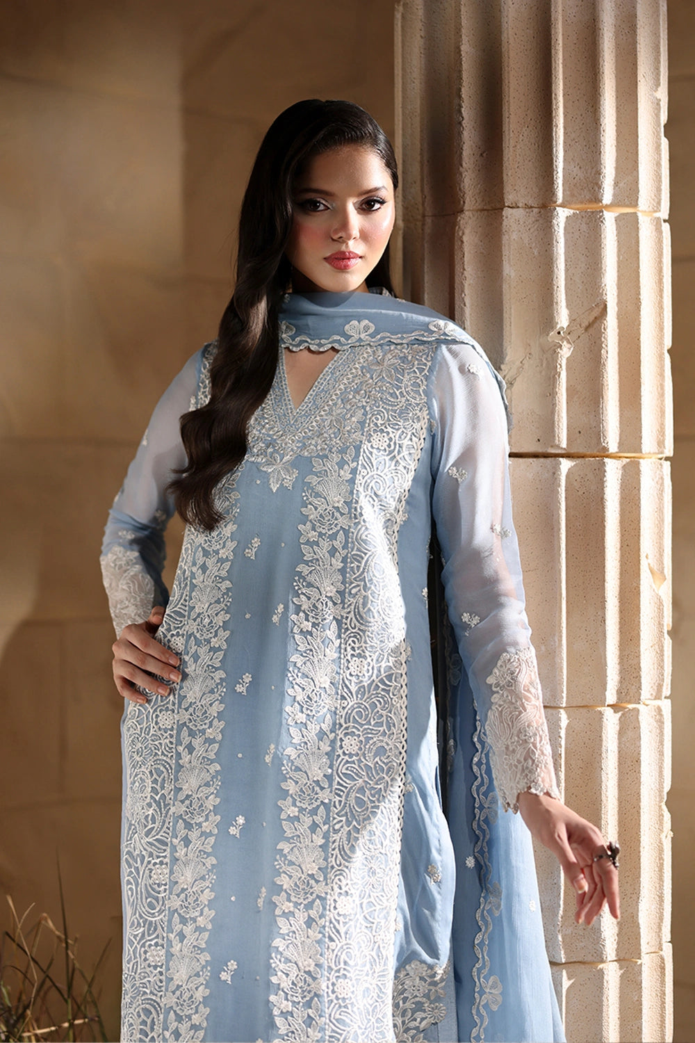Azure | Luxe Formals | Serenite by Azure - Designer Dress - Type : Ladies Clothes - Available at Libayah - 100% Original 