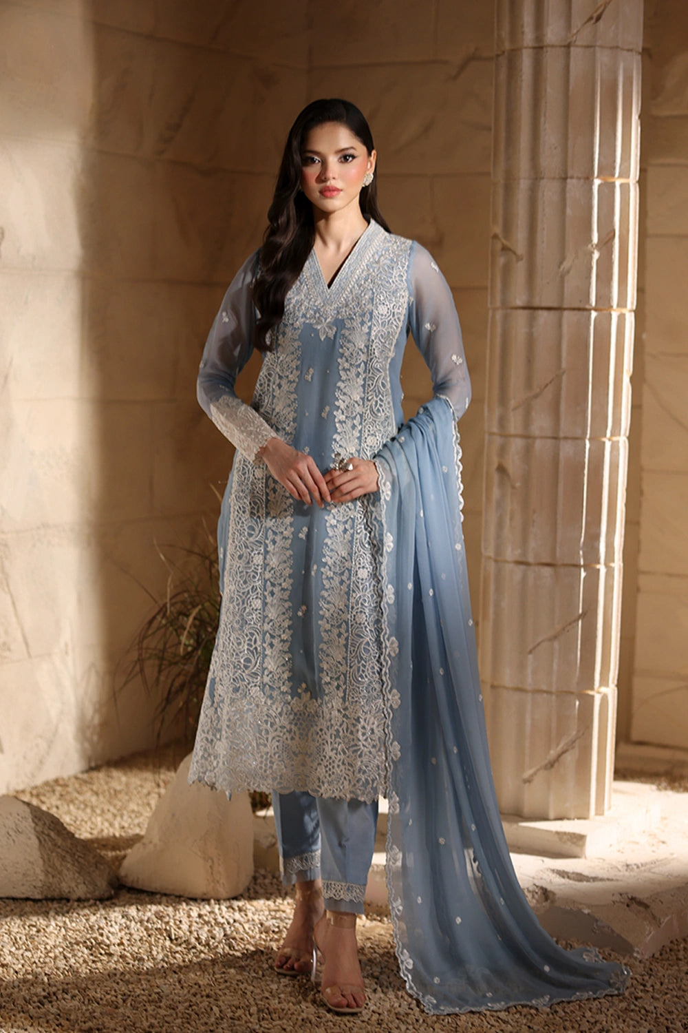 Azure | Luxe Formals | Serenite by Azure - Designer Dress - Type : Ladies Clothes - Available at Libayah - 100% Original 