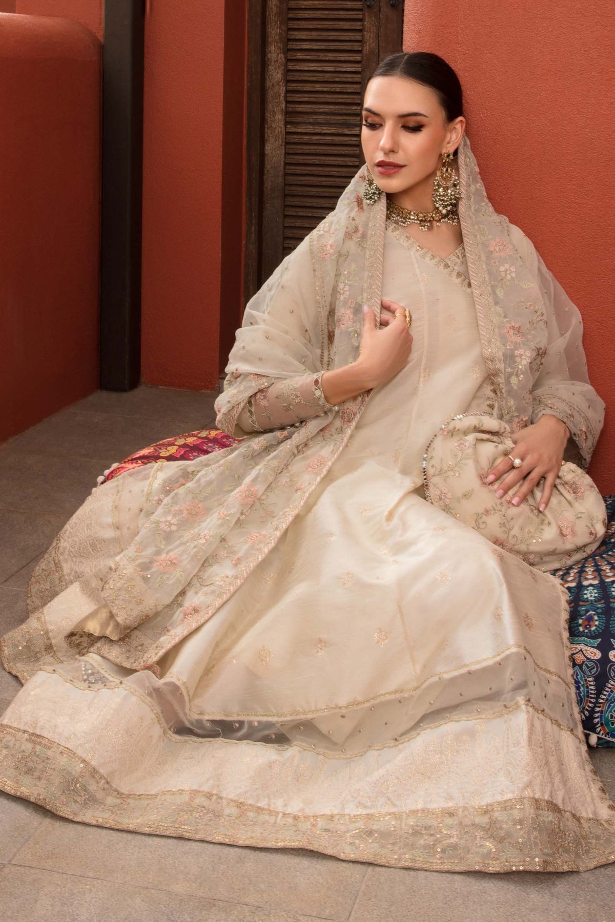 Maria B | Formal Wears | SF-EF23-07R1 by Maria B - Designer Dress - Type: Ladies Clothes - Available at Libayah - 100% Original