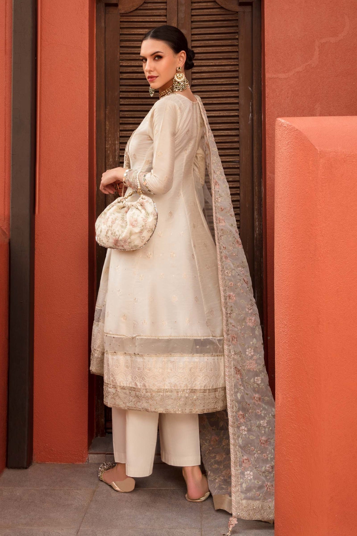 Maria B | Formal Wears | SF-EF23-07R1 by Maria B - Designer Dress - Type: Ladies Clothes - Available at Libayah - 100% Original