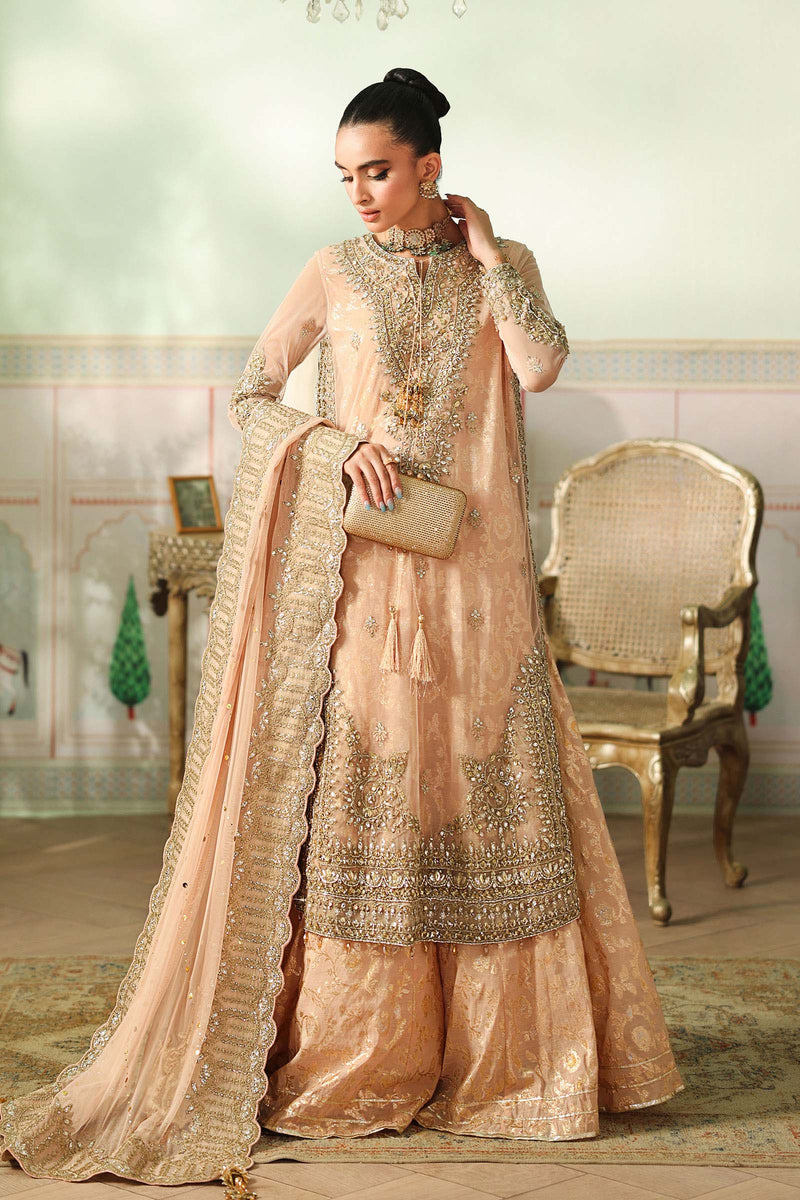 Maria B | Pre Fall Dresses | 3 Piece Embroidered Net Suit EE by Maria B - Designer Dress  - Type : Ladies Clothes - Available at Libayah - 100% Original 