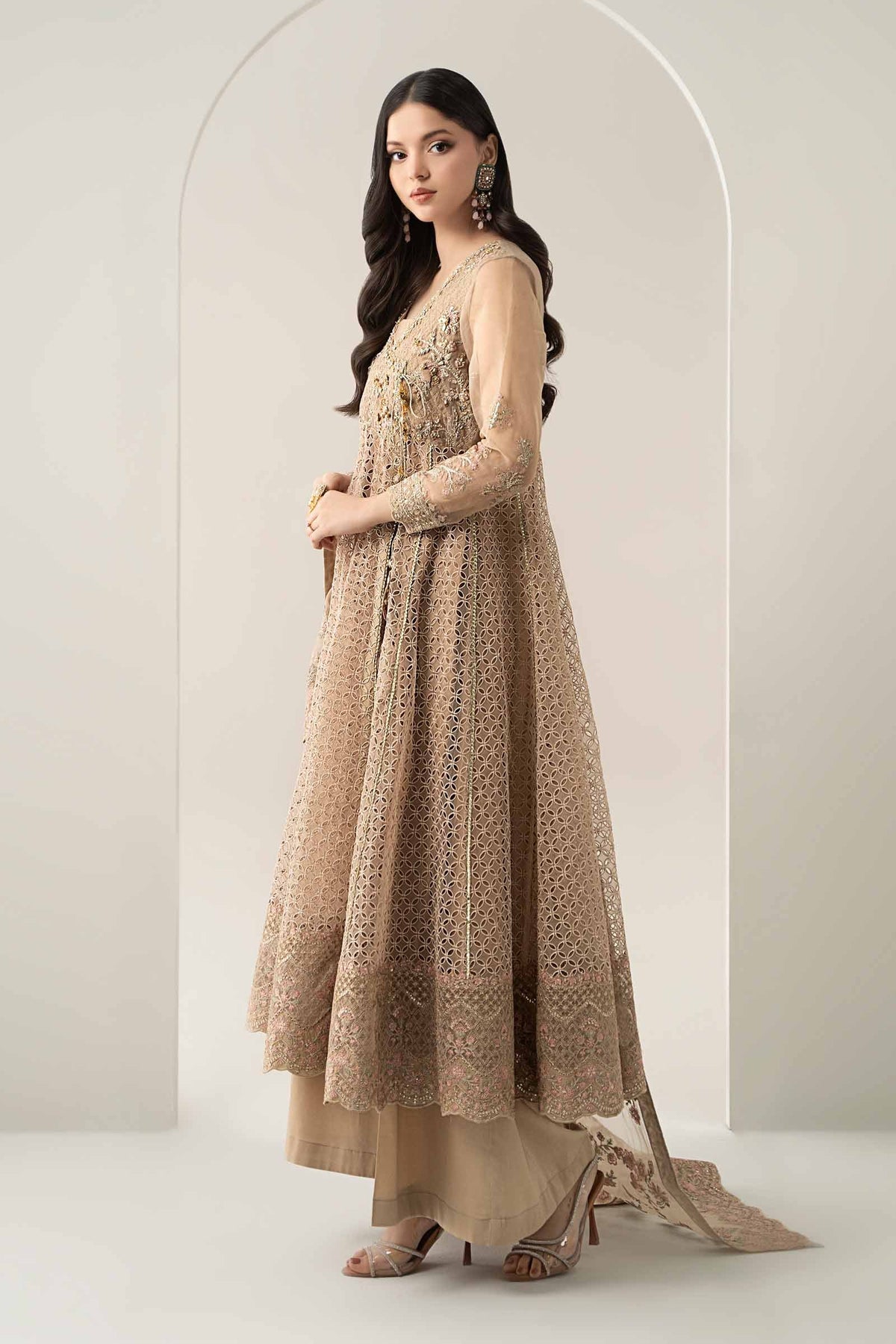 Maria B | Formal Wears | SF-EA25-01 by Maria B - Designer Dress  - Type : Ladies Clothes - Available at Libayah - 100% Original 