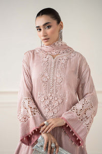 Maria B | Pre Fall Dresses | 3 Piece Embroidered Chiffon Suit Pink by Maria B - Designer Dress  - Type : Ladies Clothes - Available at Libayah - 100% Original 