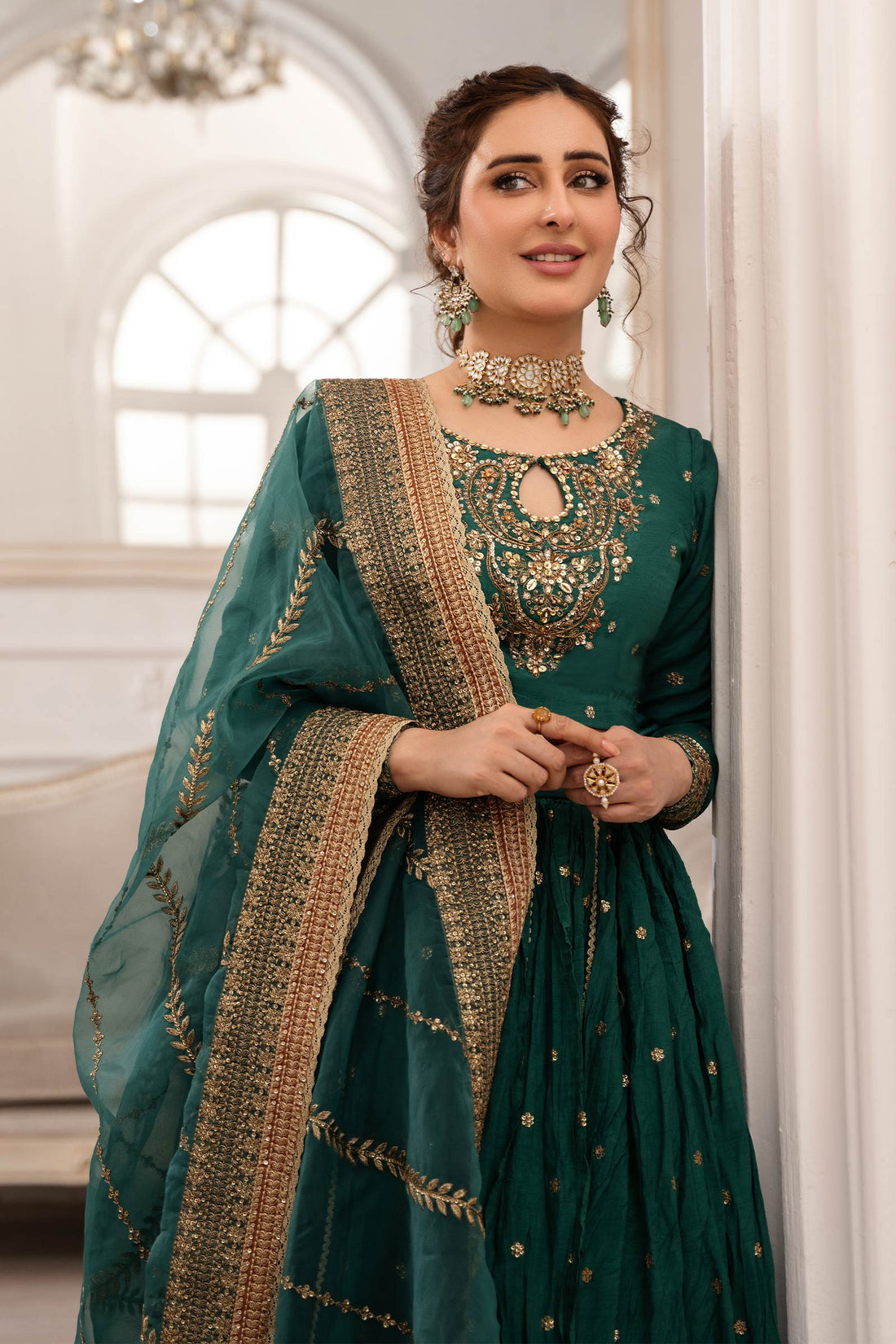 Maria B | Formal Wears | SF-EA25-04 by Maria B - Designer Dress  - Type : Ladies Clothes - Available at Libayah - 100% Original 
