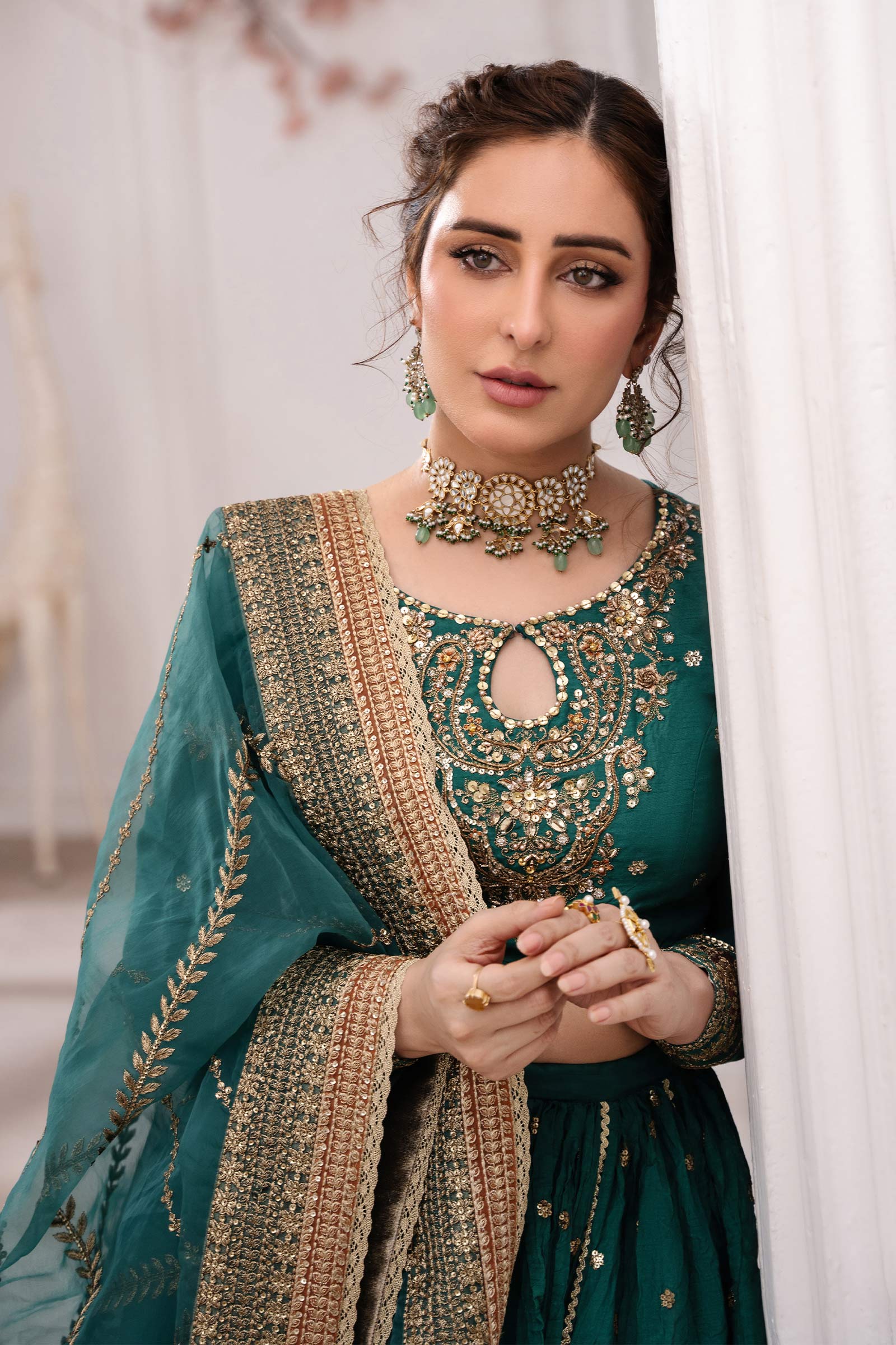 Maria B | Formal Wears | SF-EA25-04 by Maria B - Designer Dress  - Type : Ladies Clothes - Available at Libayah - 100% Original 