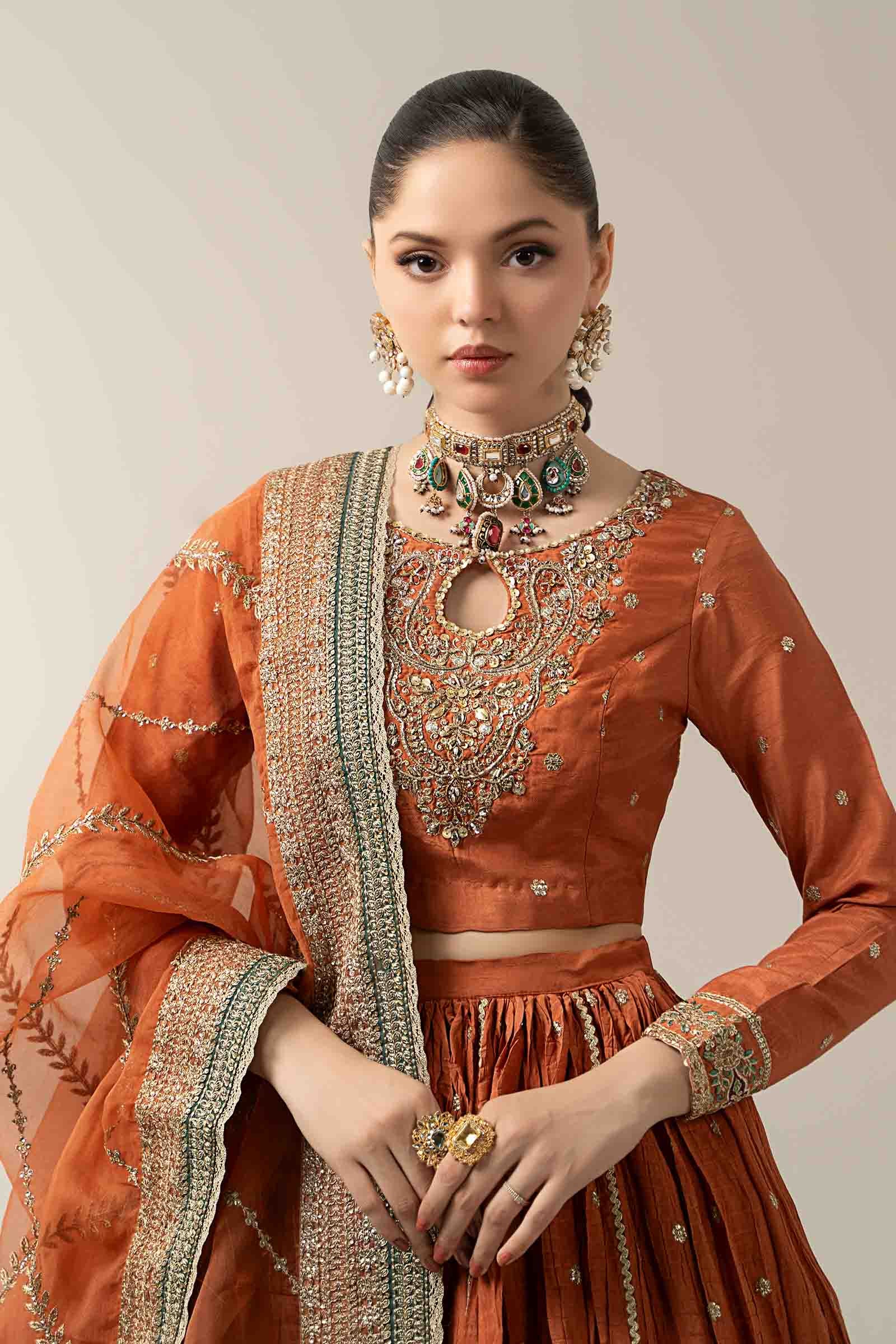 Maria B | Formal Wears | SF-EA25-04 by Maria B - Designer Dress  - Type : Ladies Clothes - Available at Libayah - 100% Original 