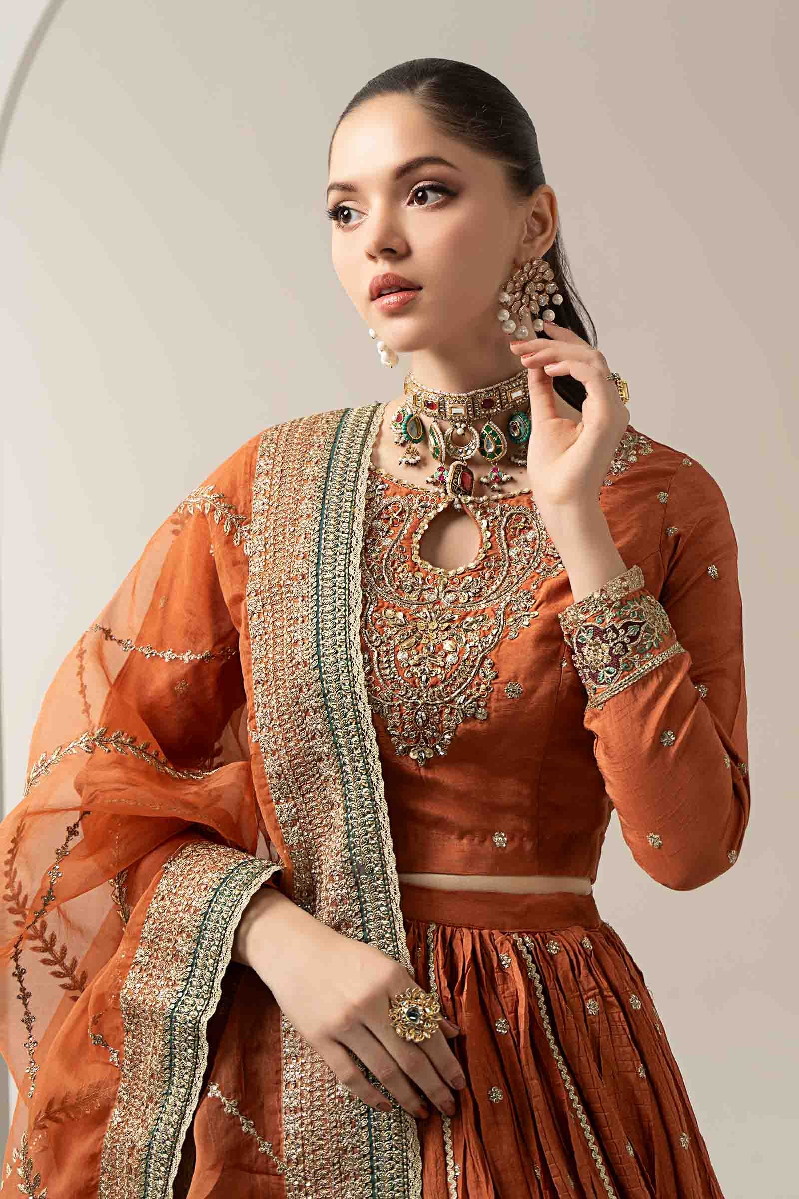 Maria B | Formal Wears | SF-EA25-04 by Maria B - Designer Dress  - Type : Ladies Clothes - Available at Libayah - 100% Original 