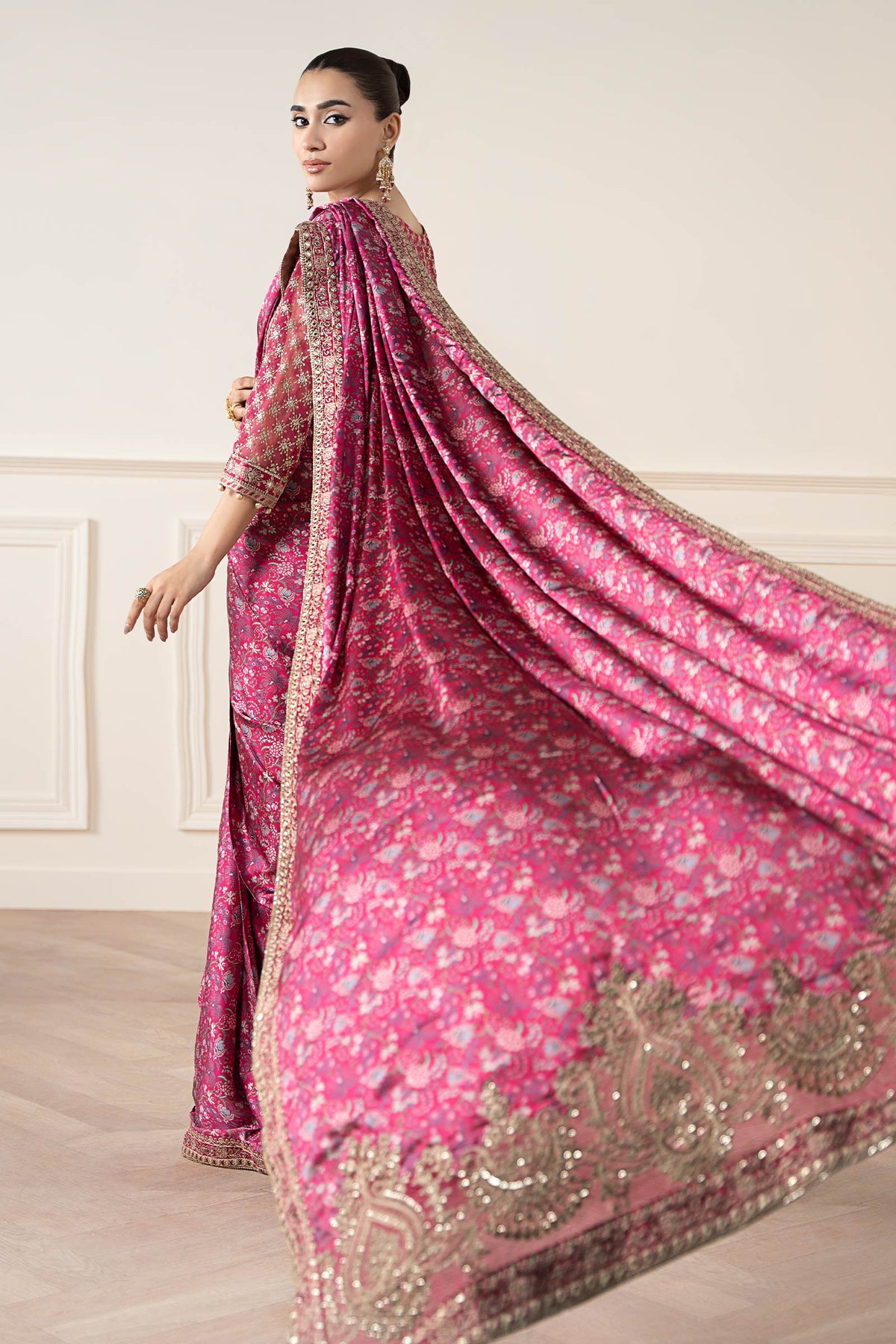 Maria B | Formal Wears | SF-EA25-12 by Maria B - Designer Dress  - Type : Ladies Clothes - Available at Libayah - 100% Original 