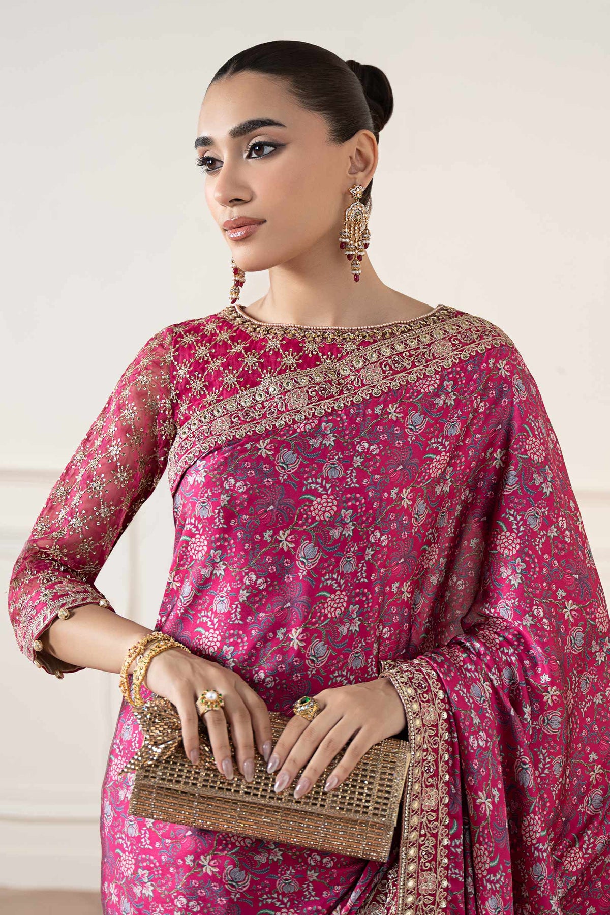 Maria B | Formal Wears | SF-EA25-12 by Maria B - Designer Dress  - Type : Ladies Clothes - Available at Libayah - 100% Original 