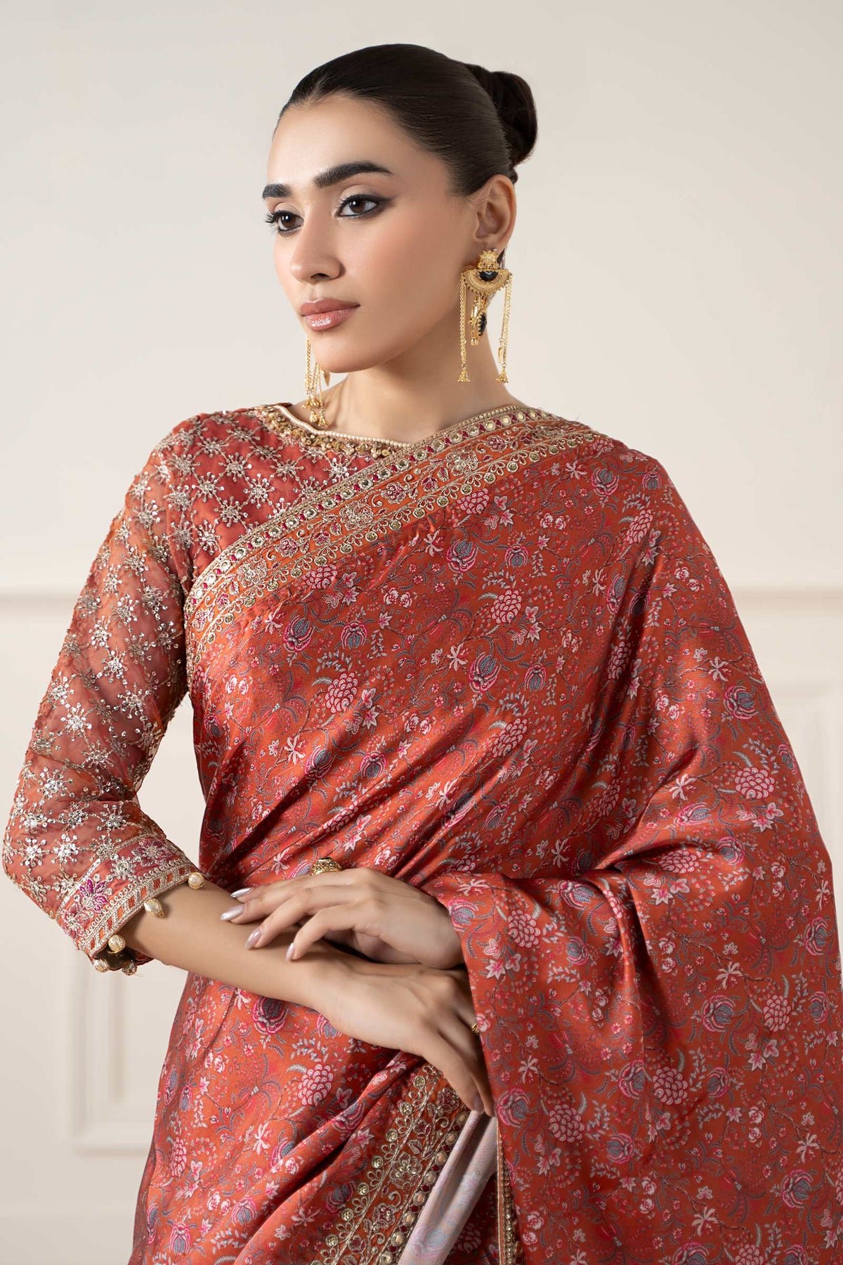 Maria B | Formal Wears | SF-EA25-12 by Maria B - Designer Dress  - Type : Ladies Clothes - Available at Libayah - 100% Original 