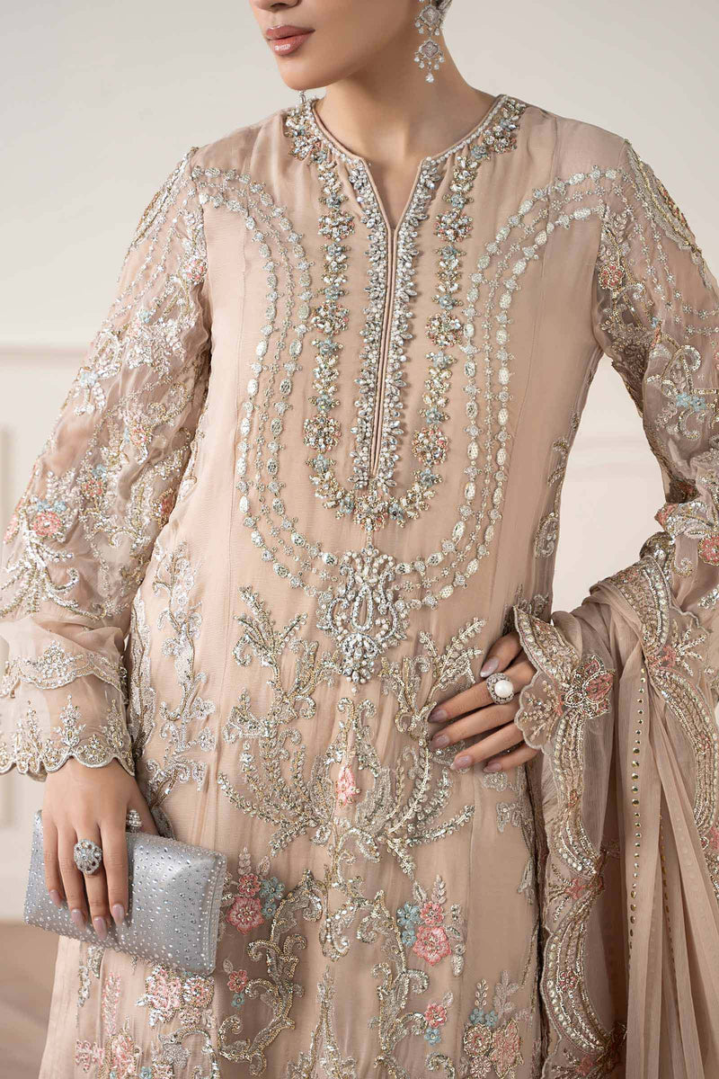 Maria B | Pre Fall 25 | Chiffon Suit 20 by Maria B - Designer Dress  - Type : Ladies Clothes - Available at Libayah - 100% Original 