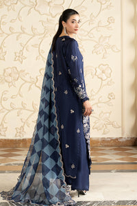 Maria B | Luxury Formals Pre Fall | SF-EA26-12-Blue by Maria B - Designer Dress  - Type : Ladies Clothes - Available at Libayah - 100% Original 