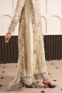 Maria B | Luxury Formals Pre Fall | SF-EA26-24-Light Yellow by Maria B - Designer Dress  - Type : Ladies Clothes - Available at Libayah - 100% Original 
