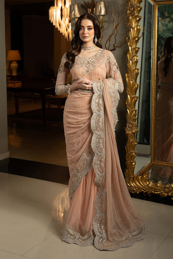 Maria B | Formal Wears | SF-EF25-38 by Maria B - Designer Dress - Type: Ladies Clothes - Available at Libayah - 100% Original