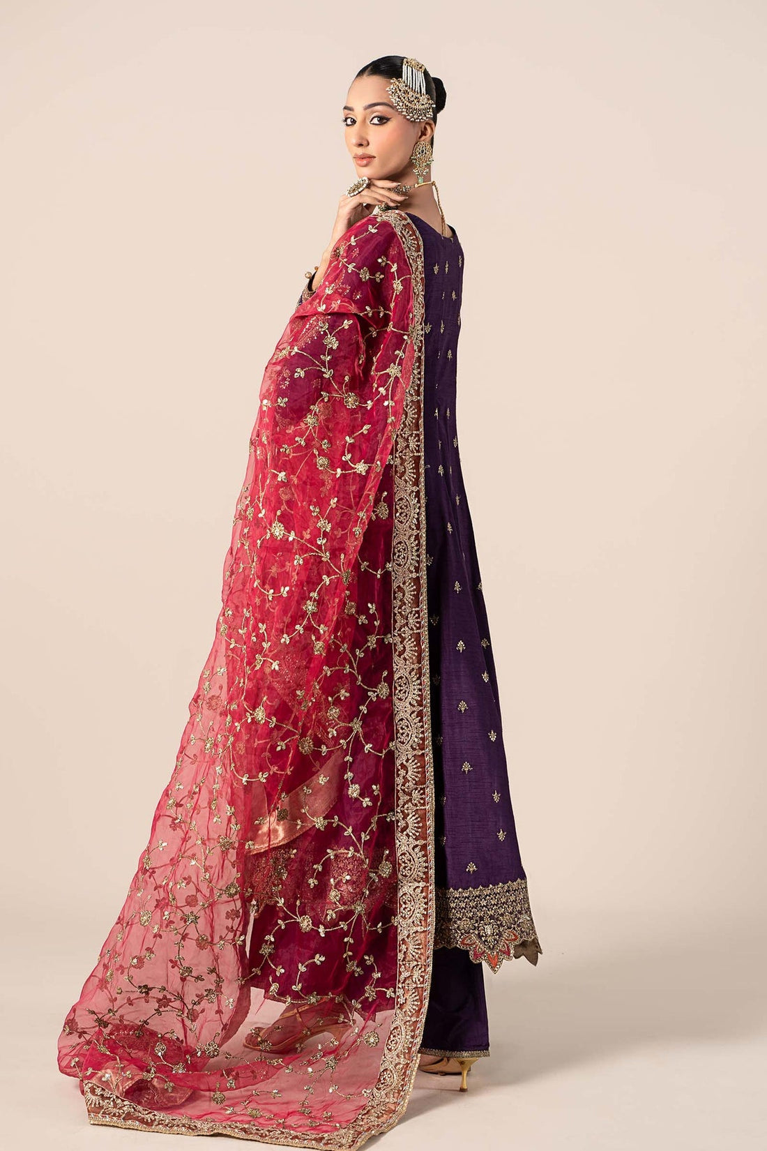 Maria B | Formal Wears | SF-EF25-02 by Maria B - Designer Dress - Type: Ladies Clothes - Available at Libayah - 100% Original