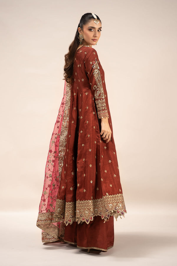 Maria B | Formal Wears | SF-EF25-02 by Maria B - Designer Dress - Type: Ladies Clothes - Available at Libayah - 100% Original