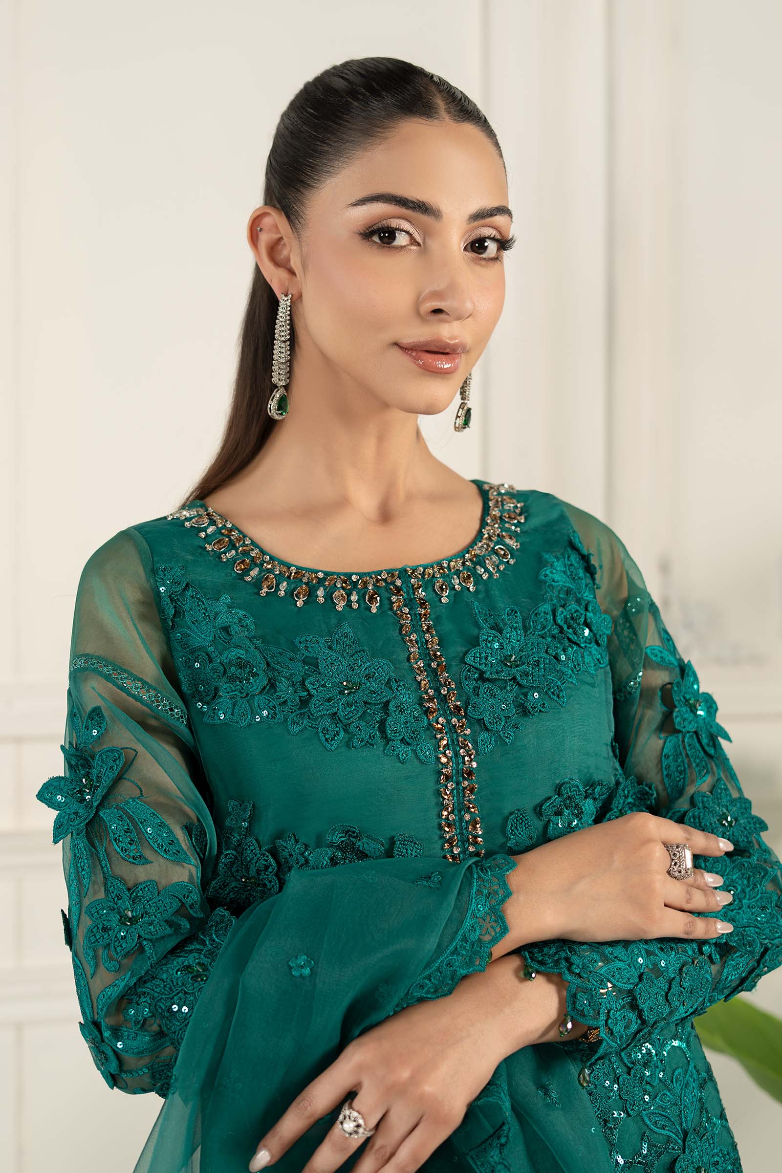 Maria B | Formal Wears | SF-EF25-04 by Maria B - Designer Dress - Type: Ladies Clothes - Available at Libayah - 100% Original