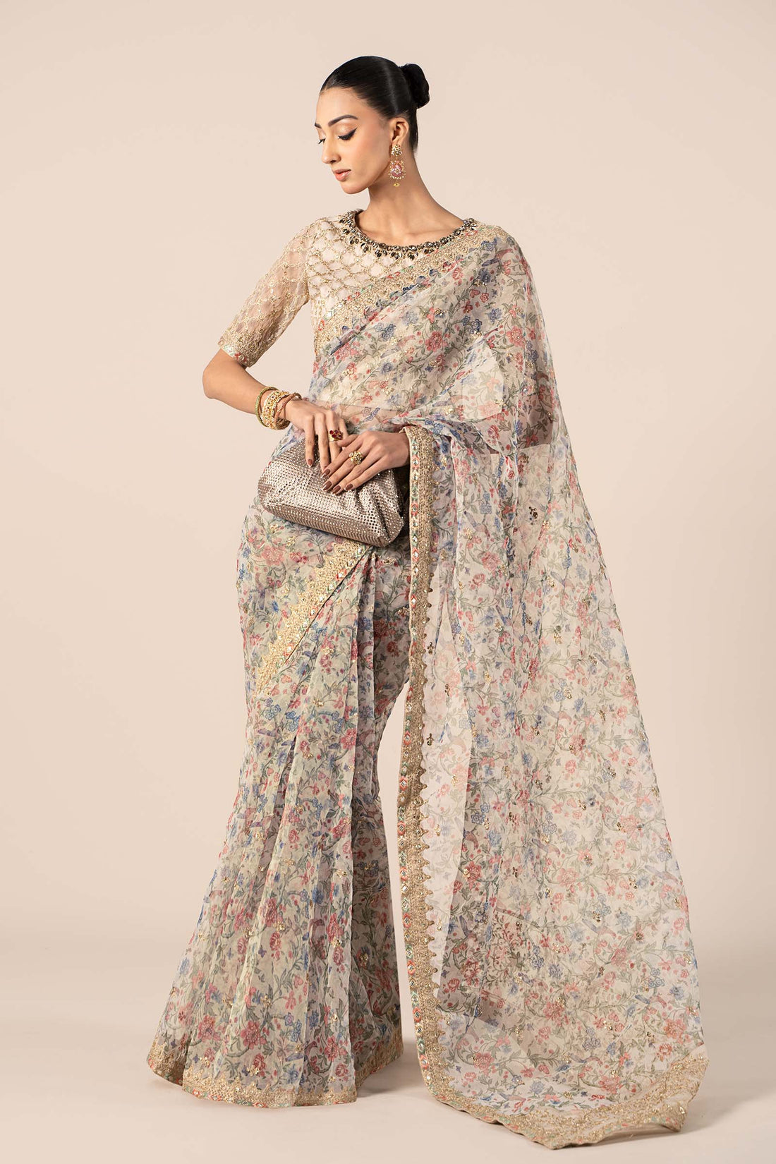 Maria B | Formal Wears | SF-EF25-08 by Maria B - Designer Dress - Type: Ladies Clothes - Available at Libayah - 100% Original