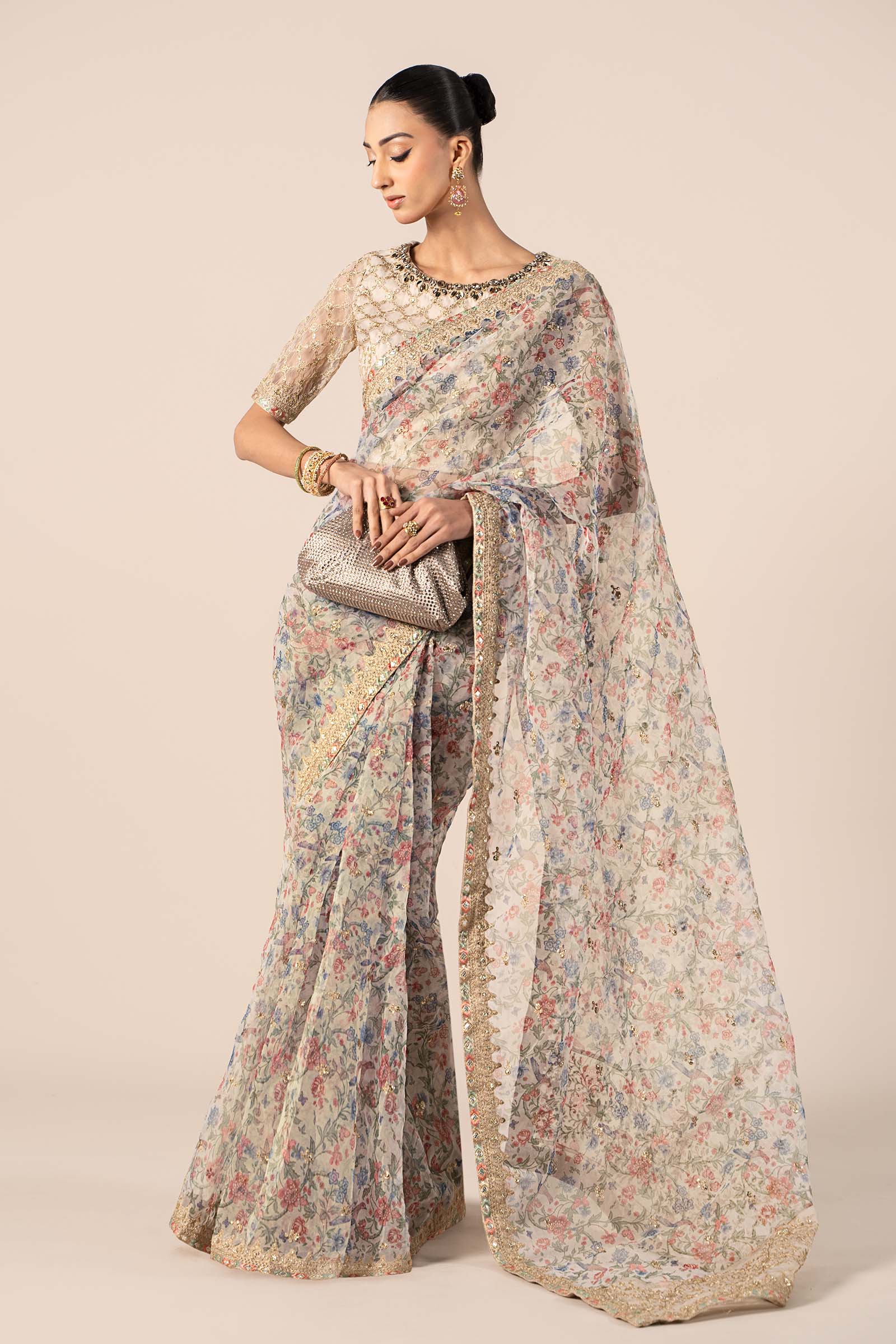 Maria B | Formal Wears | SF-EF25-08 by Maria B - Designer Dress - Type: Ladies Clothes - Available at Libayah - 100% Original