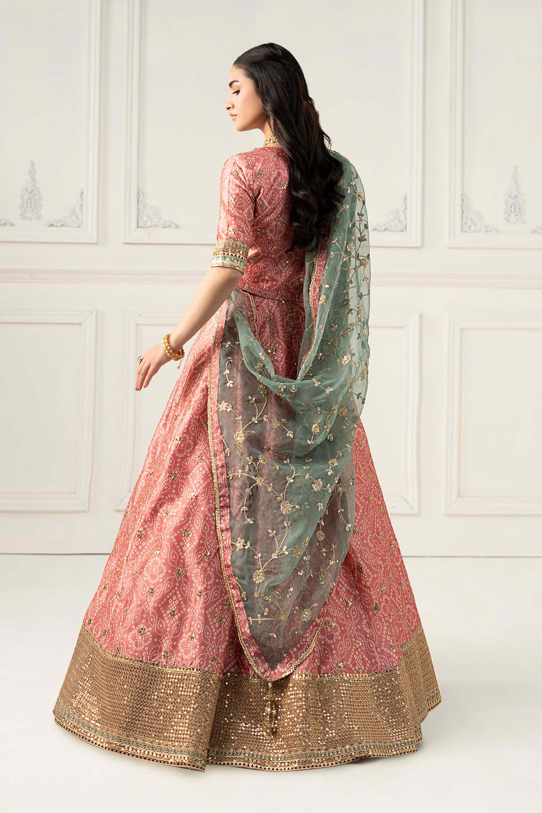Maria B | Formal Wears | SF-EF25-11 by Maria B - Designer Dress - Type: Ladies Clothes - Available at Libayah - 100% Original