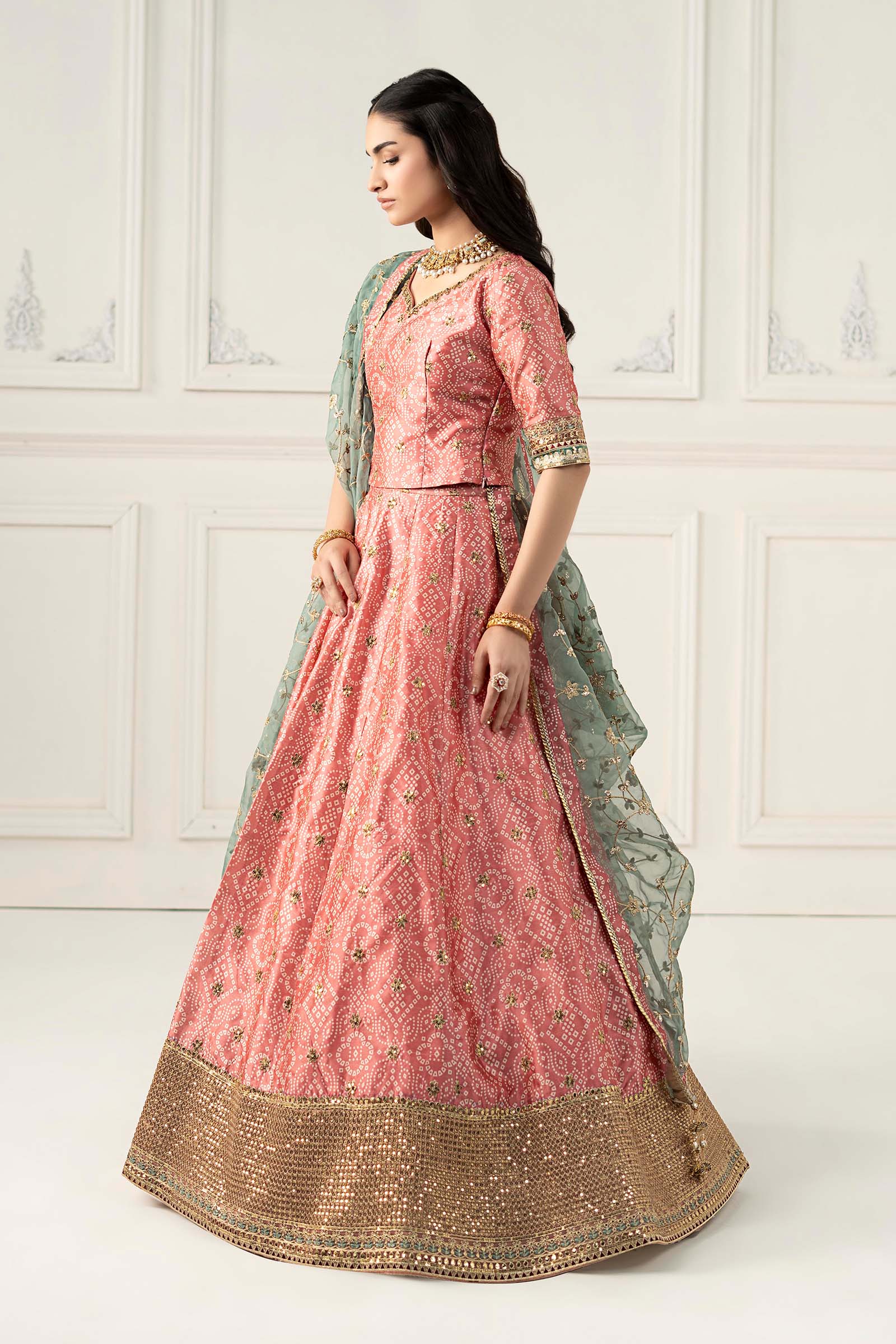 Maria B | Formal Wears | SF-EF25-11 by Maria B - Designer Dress - Type: Ladies Clothes - Available at Libayah - 100% Original