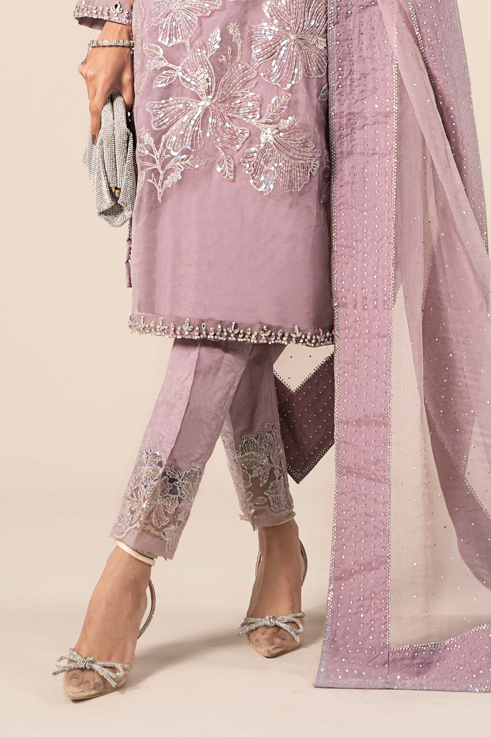 Maria B | Formal Wears | SF-EF25-15 by Maria B - Designer Dress - Type: Ladies Clothes - Available at Libayah - 100% Original