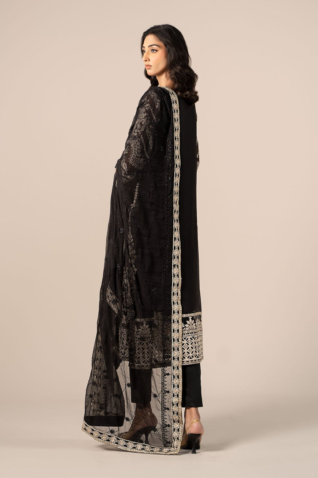 Maria B | Formal Wears | SF-EF25-20 by Maria B - Designer Dress - Type: Ladies Clothes - Available at Libayah - 100% Original