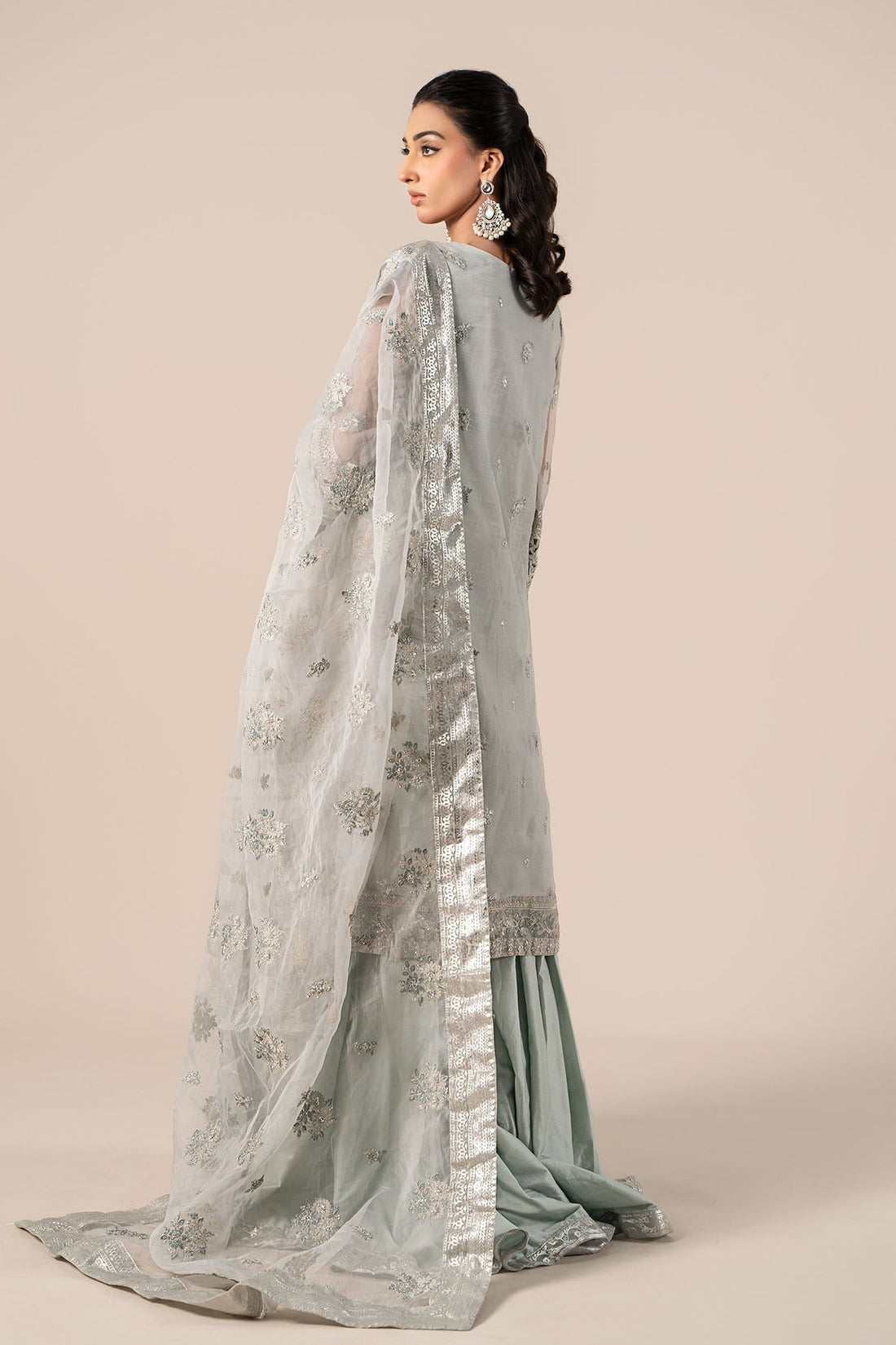 Maria B | Formal Wears | SF-EF25-24 by Maria B - Designer Dress - Type: Ladies Clothes - Available at Libayah - 100% Original